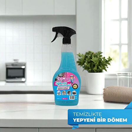 CEM CAR CARE Cem Sil Silikonlu Cam ve Yüzey Temizleyici 750 Ml