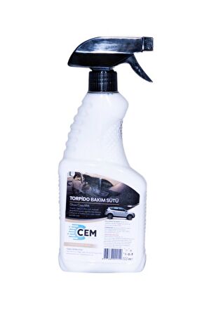 CEM CAR CARE Torpido Bakım Sütü ve Torpido Temizleyici Parlatıcı 500 ML