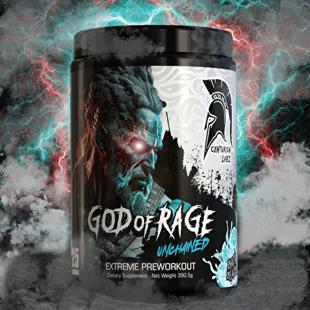 CENTURİON LABZ God of Rage Pump Preworkout Unchained (Alpha Yohimbıne + Huperzine + Dmae