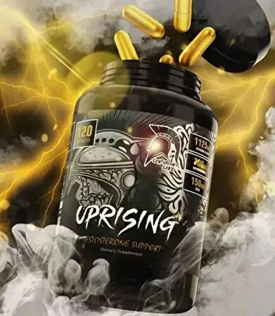 CENTURİON LABZ Uprising Testosterone Testo Booster (Daa Aspartic Acid+Dhea+Fenugreek+Maca+Tongkat Alı+Fadogia Agrestis+Tribulus+Boron+Ashwagandha)