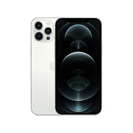 Yenilenmiş IPHONE 12 PRO MAX 256GB -A Kalite- Gümüş