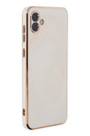 Ugr02 Samsung Galaxy A04 Kılıf Volet Silikon - Beyaz