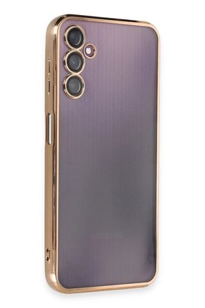 Ugr02 Samsung Galaxy A14 4G Kılıf Lensli Silikon - Gold