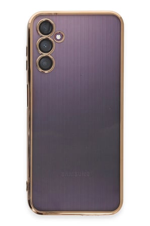 Ugr02 Samsung Galaxy A14 4G Kılıf Lensli Silikon - Gold