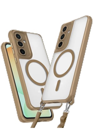 Ugr02 Samsung Galaxy S25 Plus Kılıf Enka Magsafe Silikon Kılıf - Desert