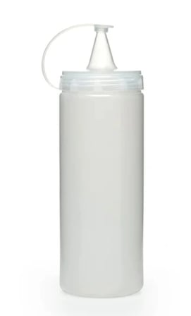 Şeffaf Sos Şişesi - 400 Ml