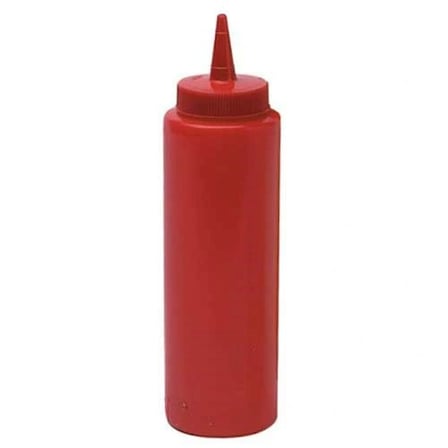 Ketçap Şişesi - 1000ml Dev Boy Kırmızı