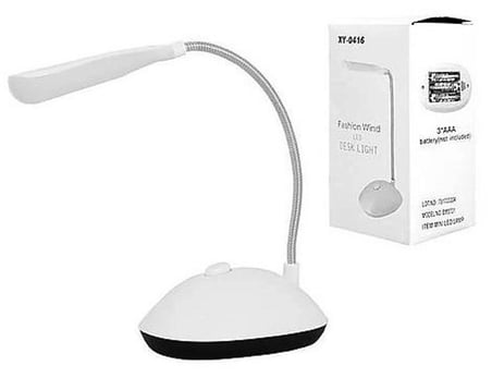 Masa Lambası Spiral Led Kitap Okuma Işığı Pilli Model Led Lamba