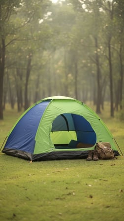 Kolay Kurulumlu Pratik Kamp Çadırı 6 Kişilik (220x250x150)