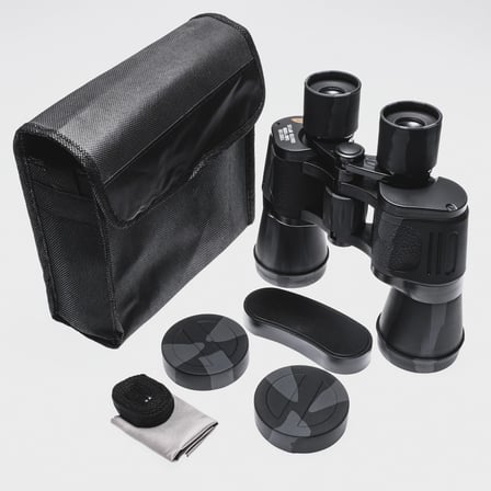 100x100 Kauçuk Kaplamalı Mavi Cam Mercekli Dürbün 56m/1000m