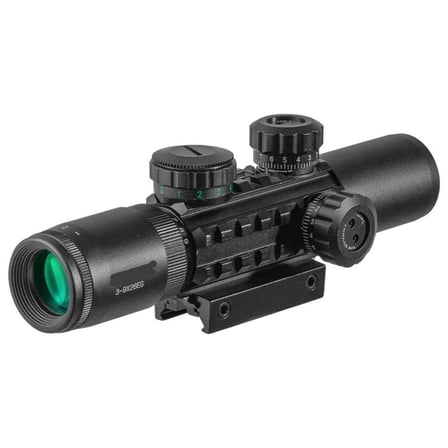 C3-9x26 Eg Raylı Çift Işıklı Av Dürbünü 11mm/22mm