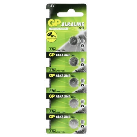 Gp Lr44 A76 1.5v Alkalin Pil 5'li Paket