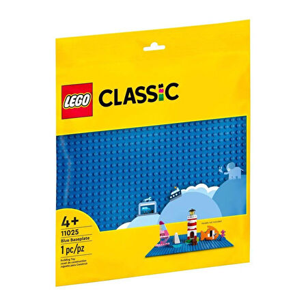 11025 Lego® Classic Mavi Taban 1 Parça +4 Yaş