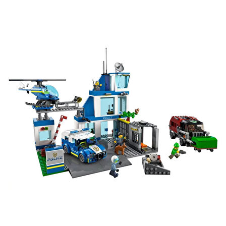 60316 Lego® - Polis Merkezi, 668 Parça, +6 Yaş