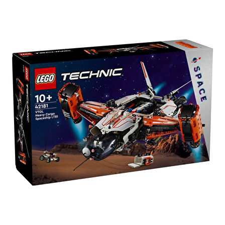 42181 Technic Vtol Ağır Kargo Uzay Gemisi Lt81 1365 Parça +10 Yaş