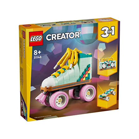 31148 Lego® Creator 3’ü1 Arada Retro Paten 342 Parça +8 Yaş