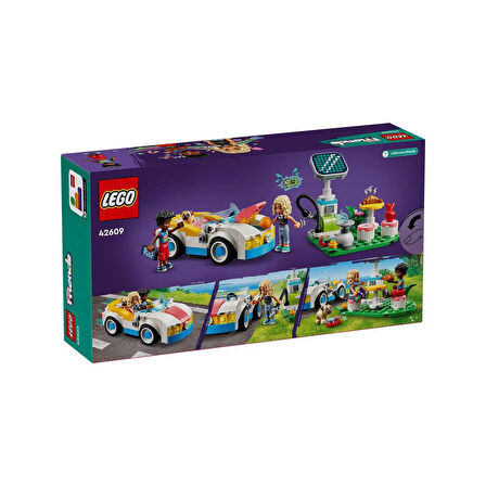 42609 Lego® Friends Elektrikli Araba Ve Şarj İstasyonu 170 Parça +6 Yaş