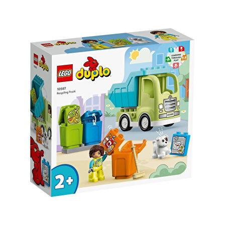 10987 Lego® Duplo® Geri Dönüşüm Kamyonu 15 Parça +2 Yaş