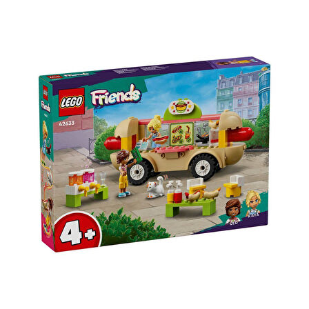 42633 Lego® Friends Sosisli Sandviç Arabası 100 Parça +4 Yaş