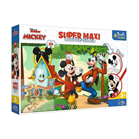 Puzzle-41012 Süper Maxi Mickey 24 Parça Puzzle