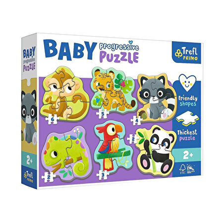 Puzzle-44005 Egzotik Hayvanlar Baby Puzzle