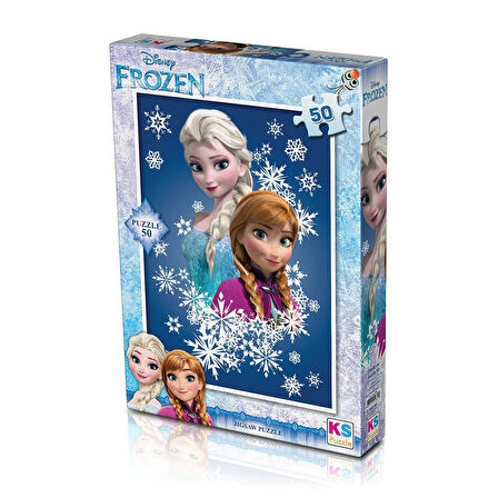 Frz709 Frozen 50 Parça Puzzle -ks Puzzle