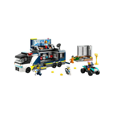 60418 Lego® Polis Mobil Laboratuvarı Kamyonu 674 Parça +7 Yaş