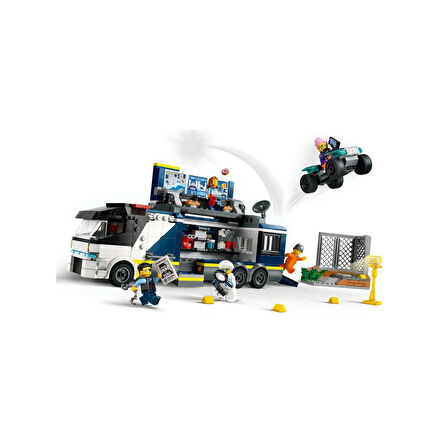 60418 Lego® Polis Mobil Laboratuvarı Kamyonu 674 Parça +7 Yaş