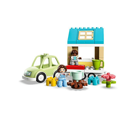 10986 Lego® Duplo® Tekerlekli Aile Evi 31 Parça +2 Yaş