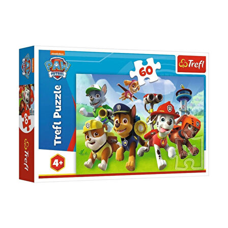 Puzzle-17321  Paw Patrol 60 Parça Puzzle
