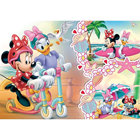 Mın709 Minnie 50 Parça Puzzle -ks Puzzle