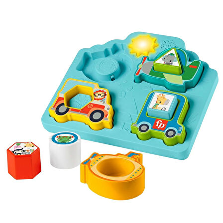 Hrp31 Fisher-price Şekiller Ve Sesler Puzzle