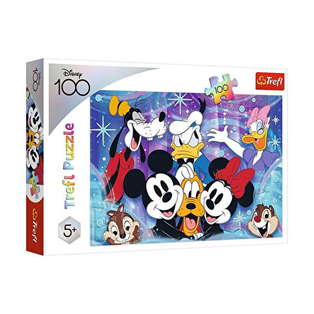 Puzzle-16462 Disney Trefl Puzzle 100 Parça