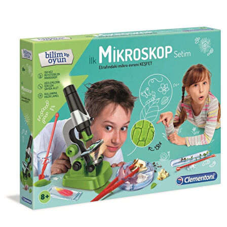 64963 İlk Mikroskop Setim - Bilim Ve Oyun +8 Yaş