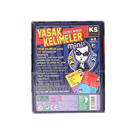 25115 Mini Yasak Kelimeler Oyunu -ks Games