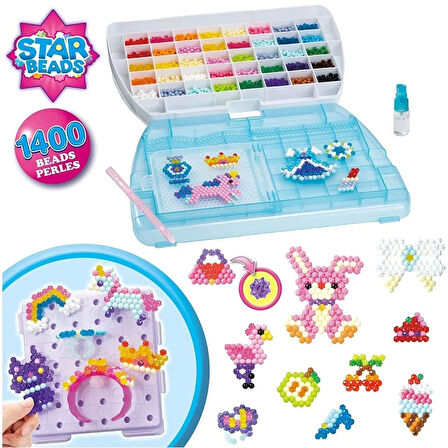 31914 Aquabeads Çantalı Delüks Set 1400 Parça +4 Yaş