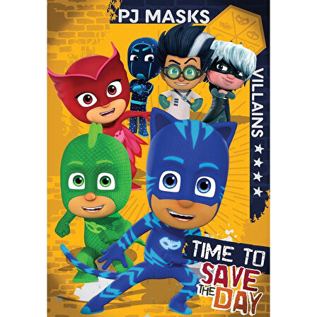 Pjm709 Ks, Pj Masks  50 Parça Çocuk Puzzle