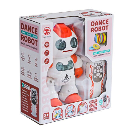 606-30 Kumandalı Disk Atan Robot -can Oyuncak