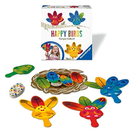 206155  Happy Birds -ravensburger