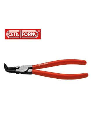 Ceta Form E68-44-0140 Iç Segman Pense ( Eğri Uçlu-Yaysız ) 140 10