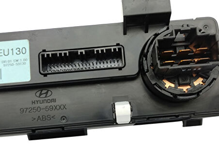 H350 Kalorifer Klima Kontrol Paneli - Hyundai 9725059130 - 97250-59130