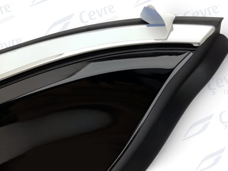 Clio 5 Sağ Arka Kapı Açma Yuvası Köşe Plastiği Üçgeni Krom Sağ Renault - 833302841R - 833308904R