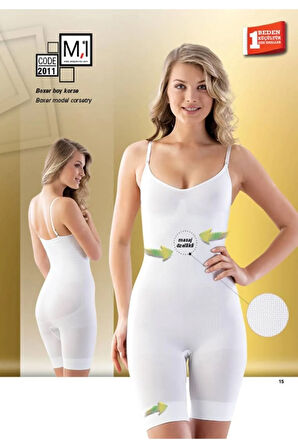 Dikişsiz Bokser Boy Kadın Korse 2011