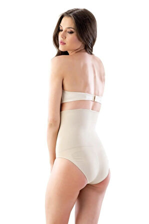 Dikişsiz Alttan Çıtçıtlı Çift Kat Slip Korse 2019