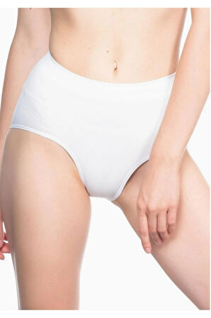 Kadın Beyaz Düşük Bel Ince Slip Korse Yeni Sezon