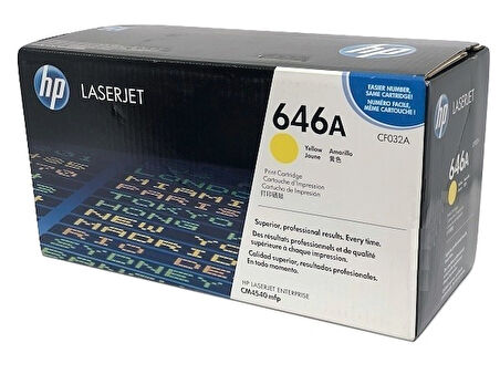 Hp CF032A (646A) Sarı Orjinal Toner