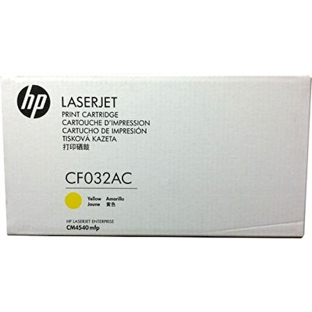 Hp CF032AC (646A) Sarı Orjinal Toner