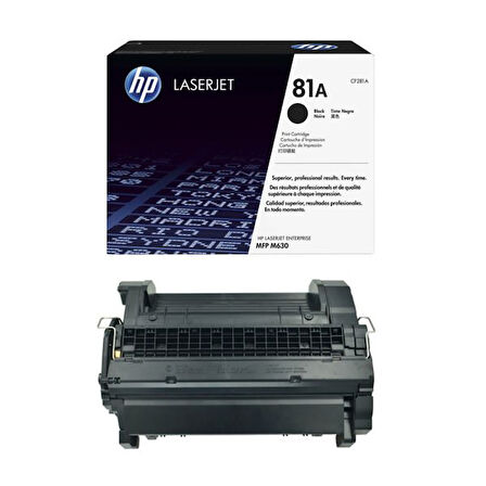 Hp CF281A (81A) Siyah Orjinal Toner