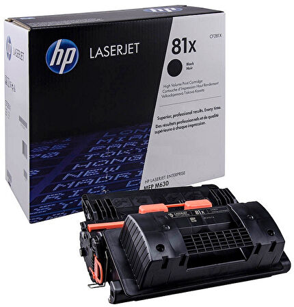 Hp CF281X (81X) Siyah Orjinal Toner