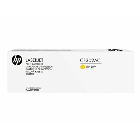 Hp CF302AC (827A) Sarı Orijinal Toner